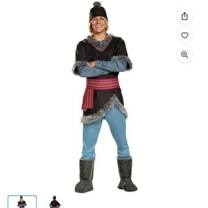 Large/XL Kristoff Halloween Costume- Mens